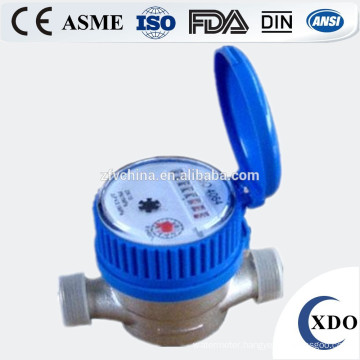 Single Jet Dry Dial Plastic Water Meter